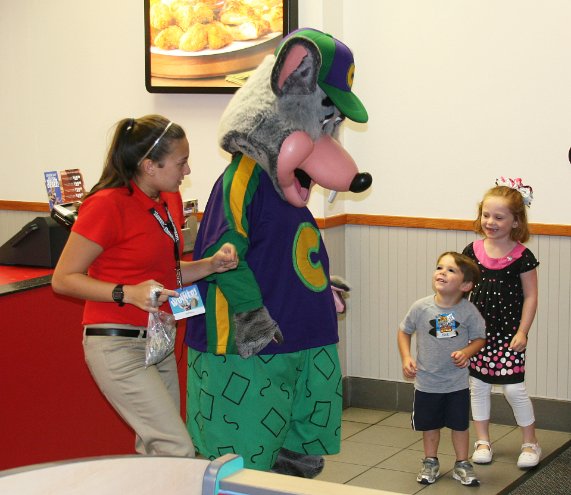 Dancing with Chuck E Chese